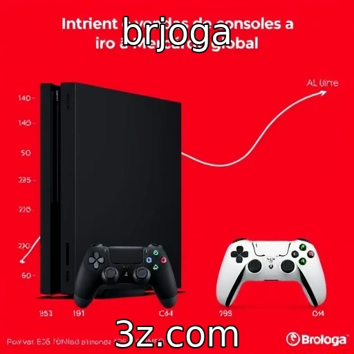 Aumento das vendas de consoles no mercado global